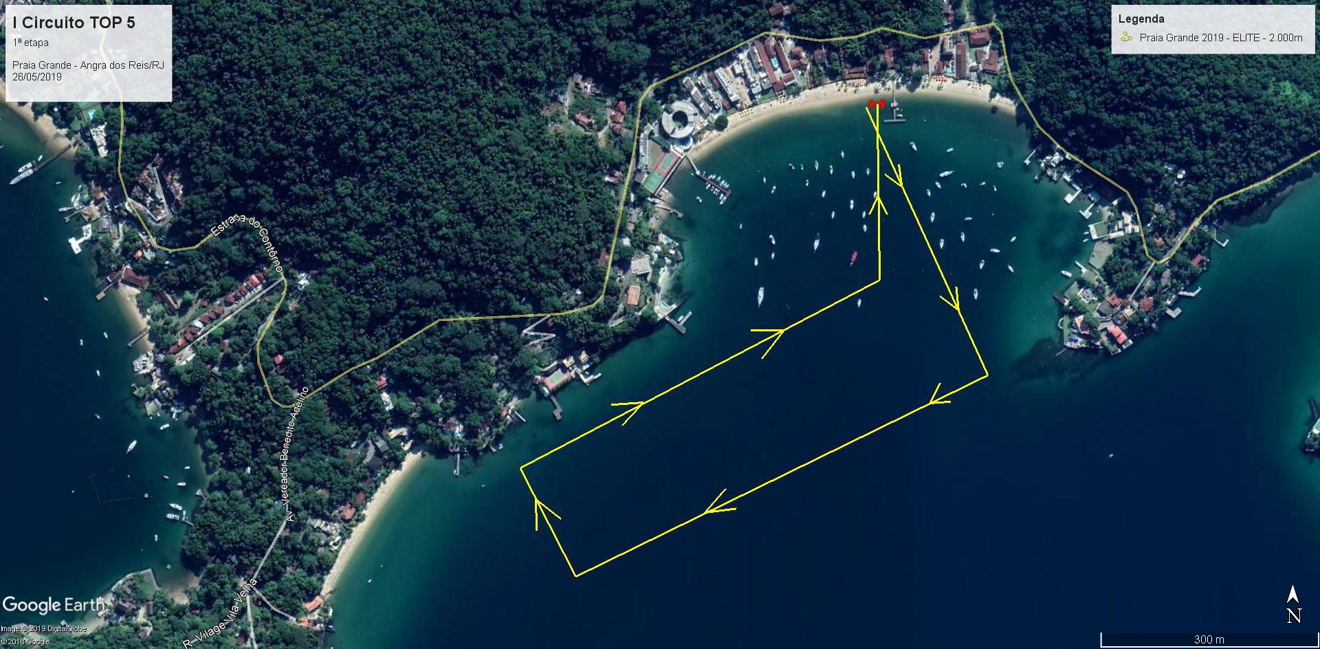 TOP 5 - Praia Grande 2019 - Percurso ELITE - 2.000 metros TOP 5 - Praia Grande 2019 - Percurso ELITE - 2.000 metros
